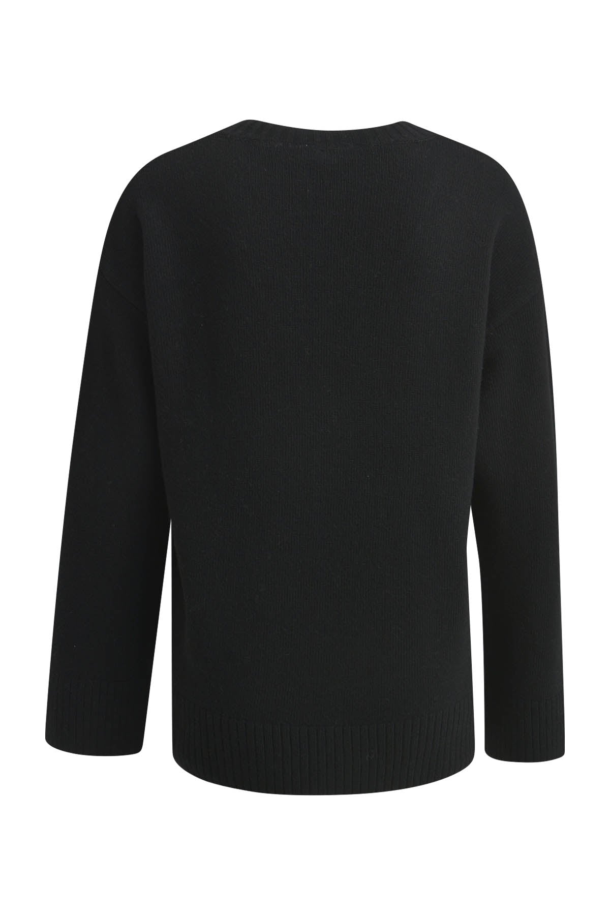 V-neck pullover w 1/1 sleeve
