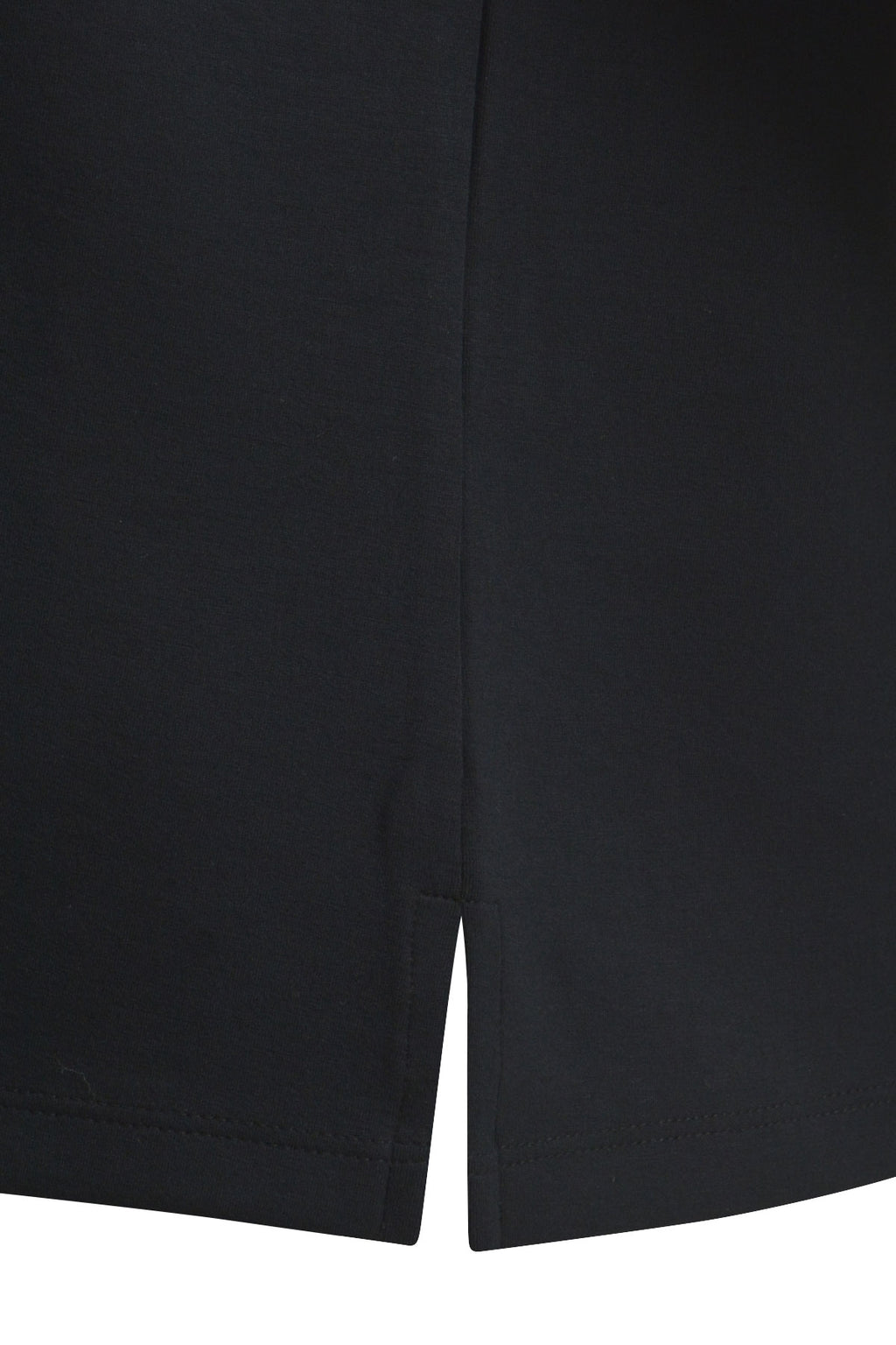 Sweatshirt w stand up collar, oversized shoulder, 1/1 sleeve