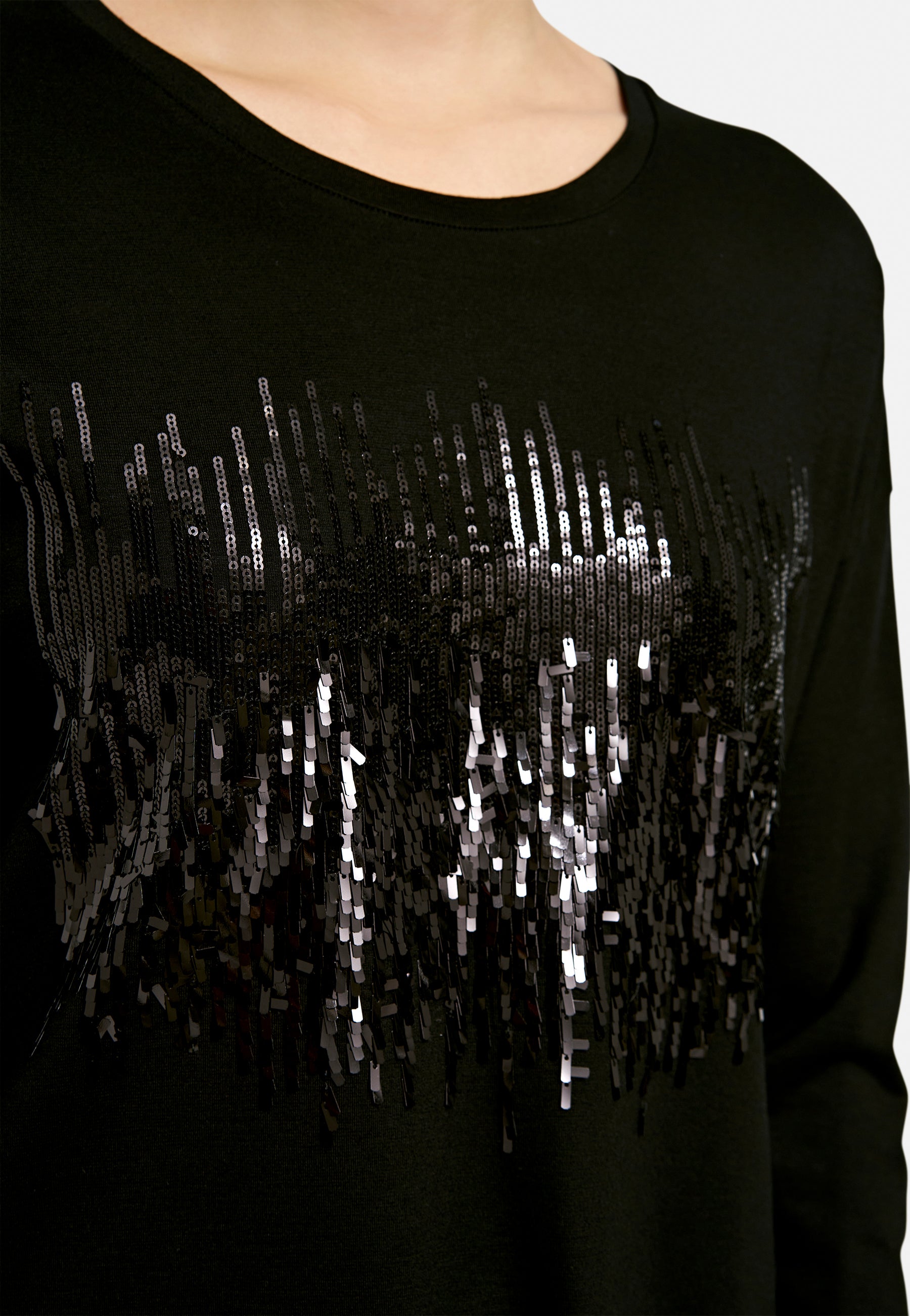 Boxy Longsleeve w roundneck + 1/1 sleeves