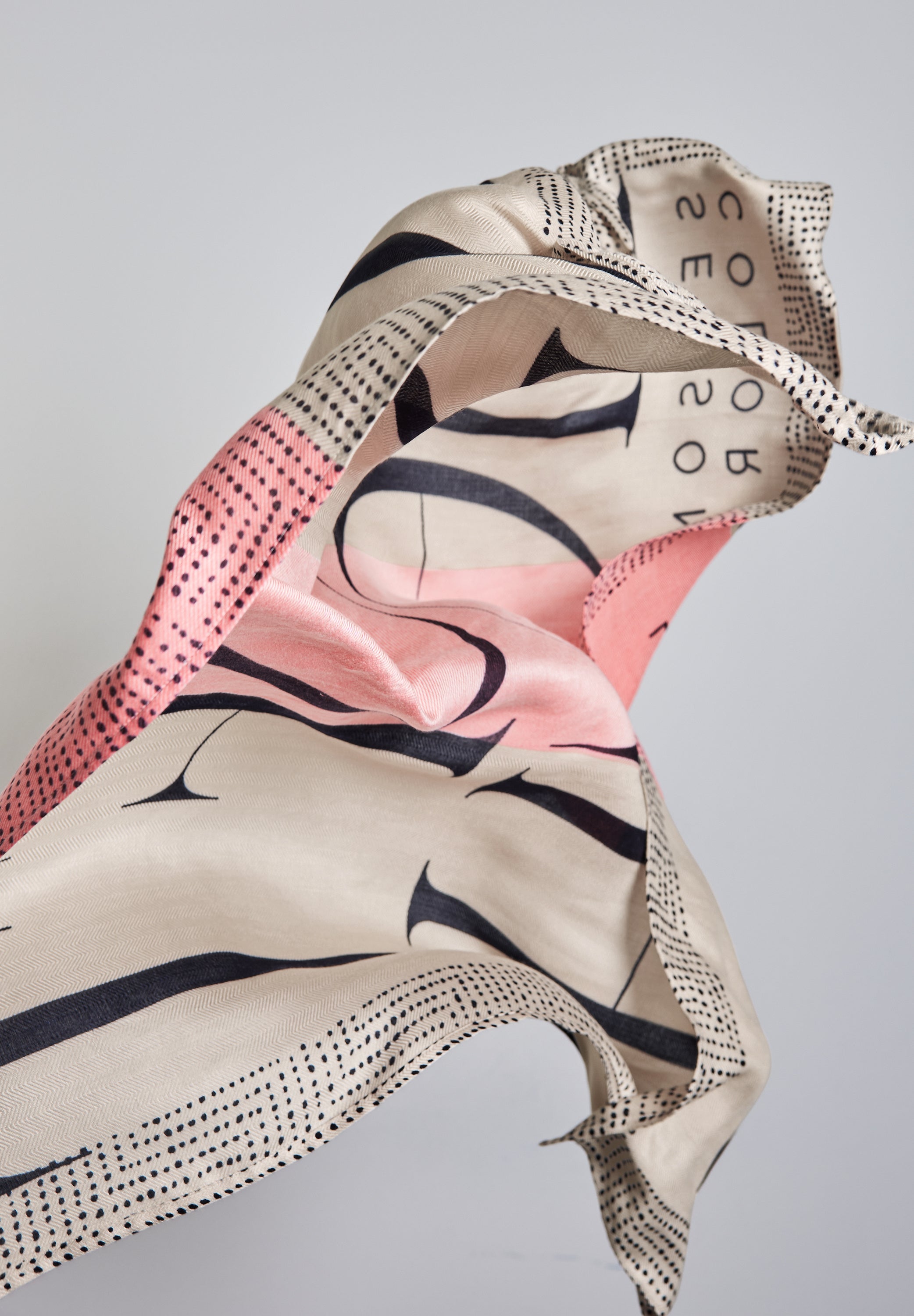 Strukturtuch mit Print