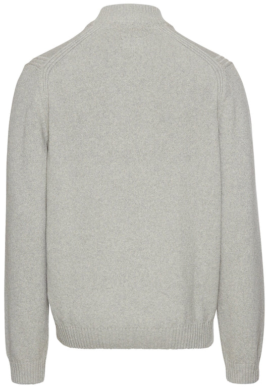 Strickjacke mit Stehragen