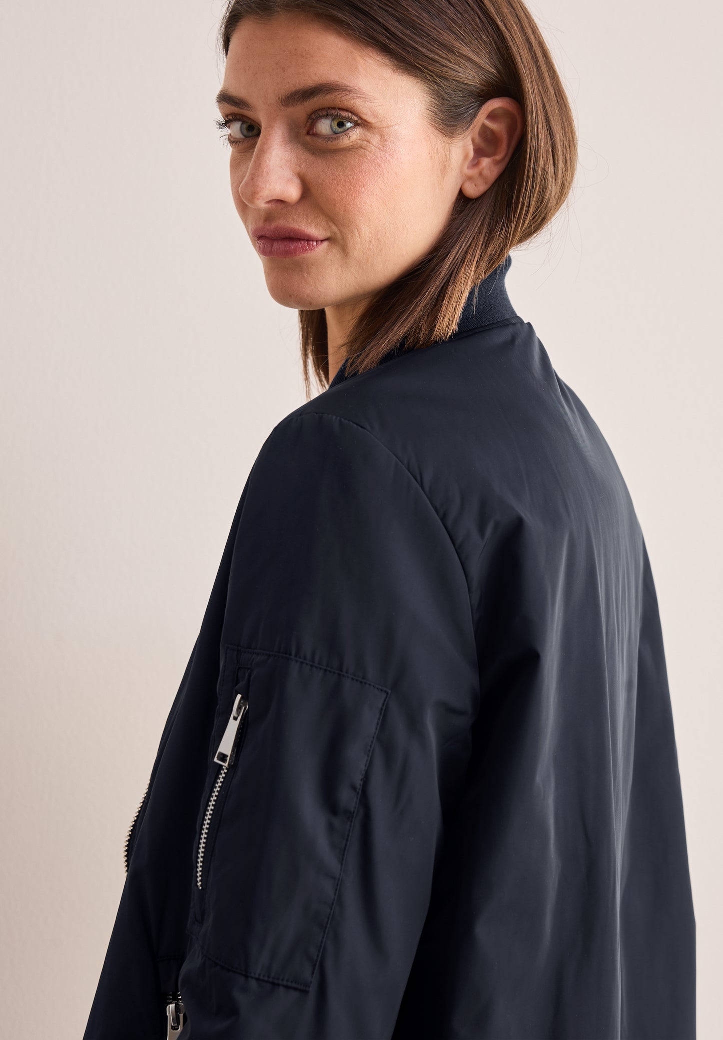 Langer Blouson