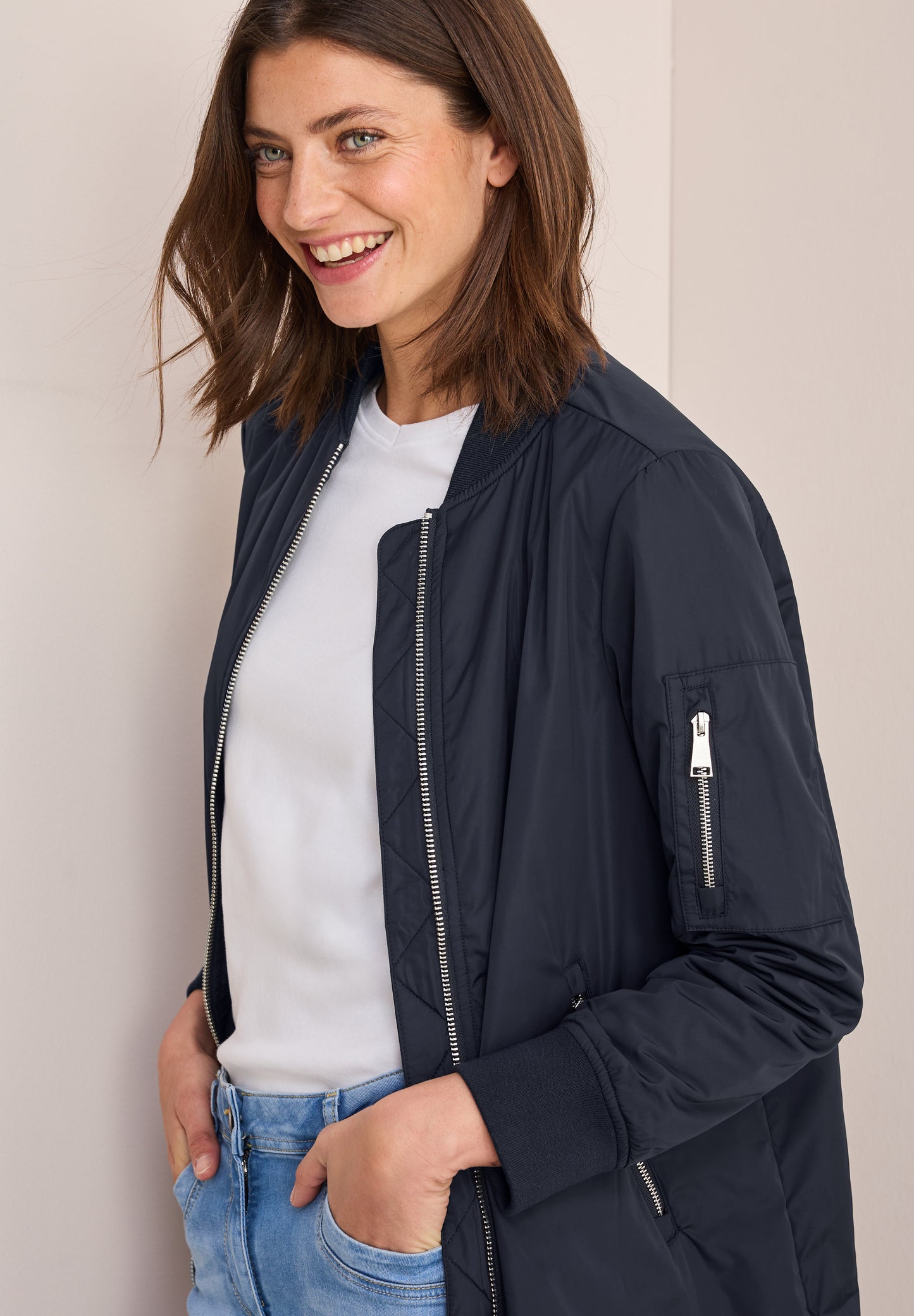 Langer Blouson