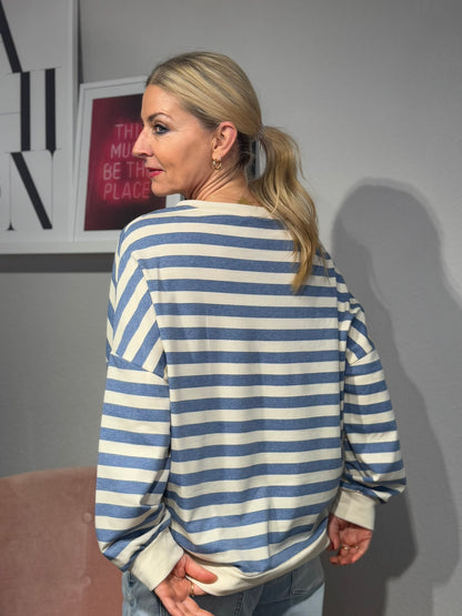Da. Sweatshirt mit Herz