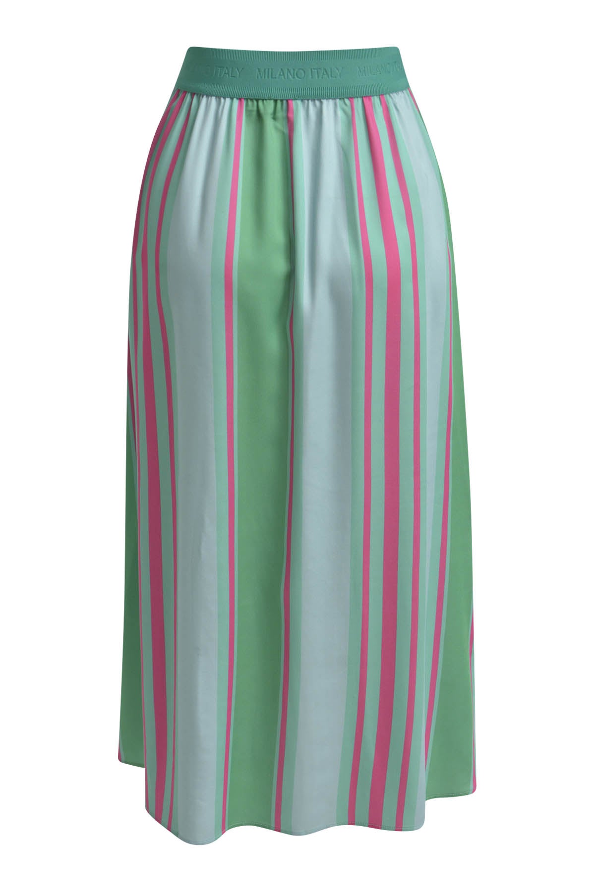 Midiskirt with elastic waist