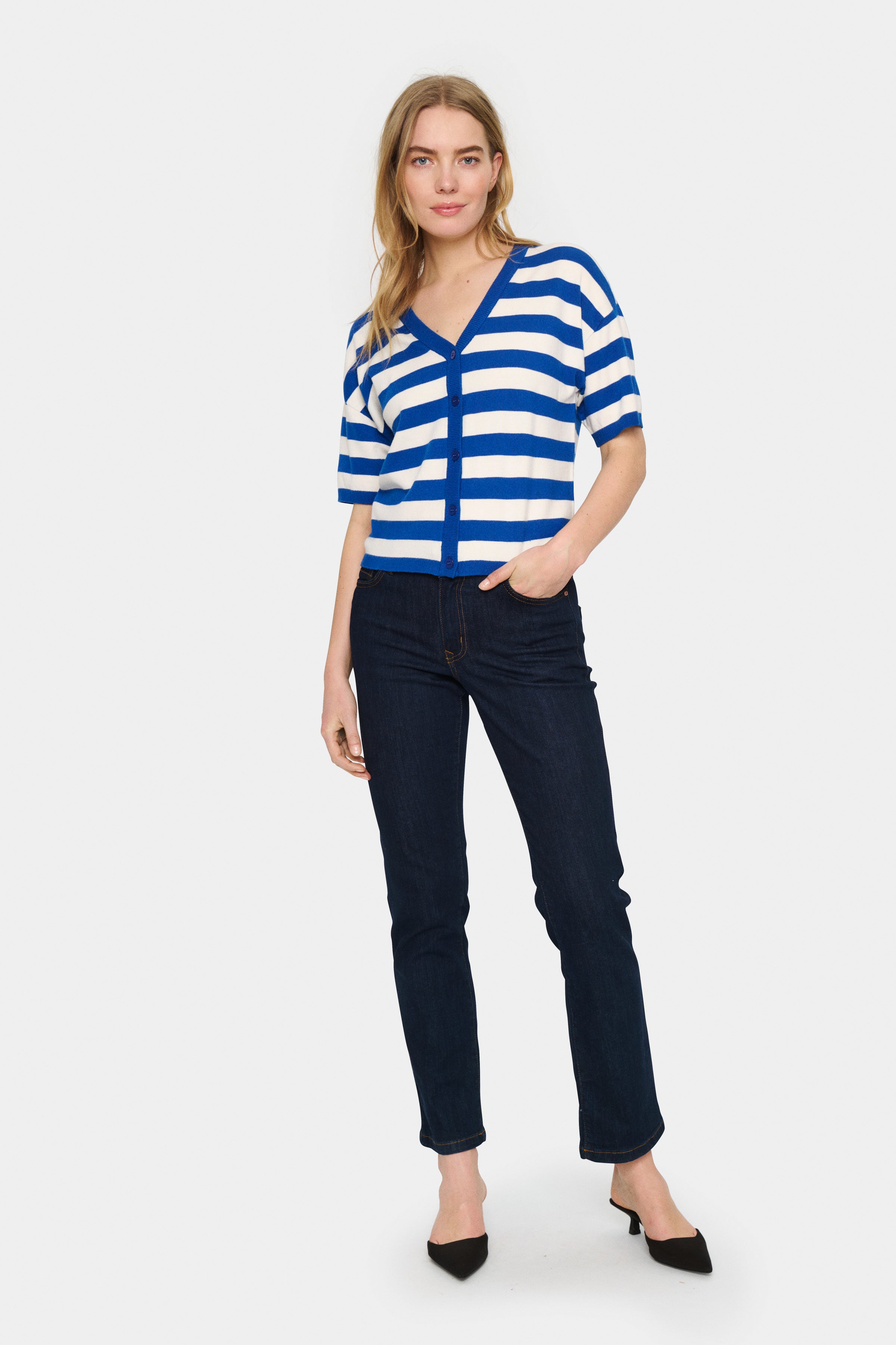 FikamSZ Striped Cardigan