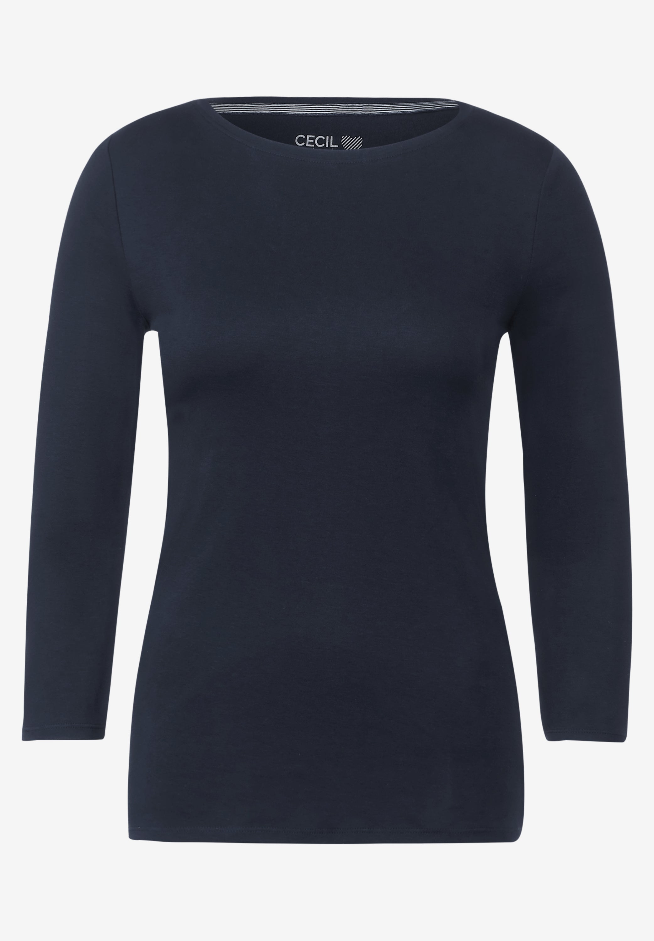 Basic Shirt in Unifarbe