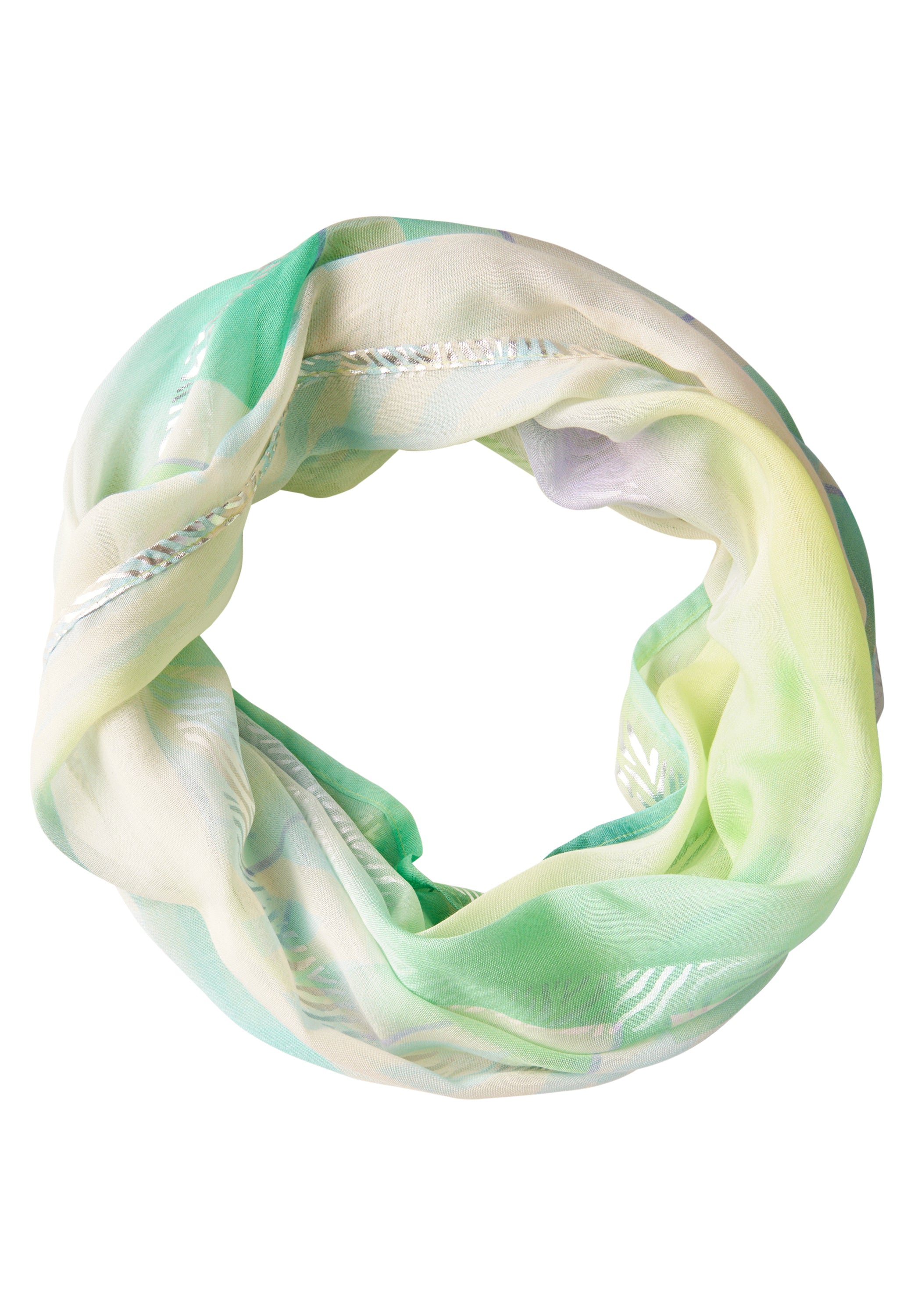 Loop Schal mit Foliendetails