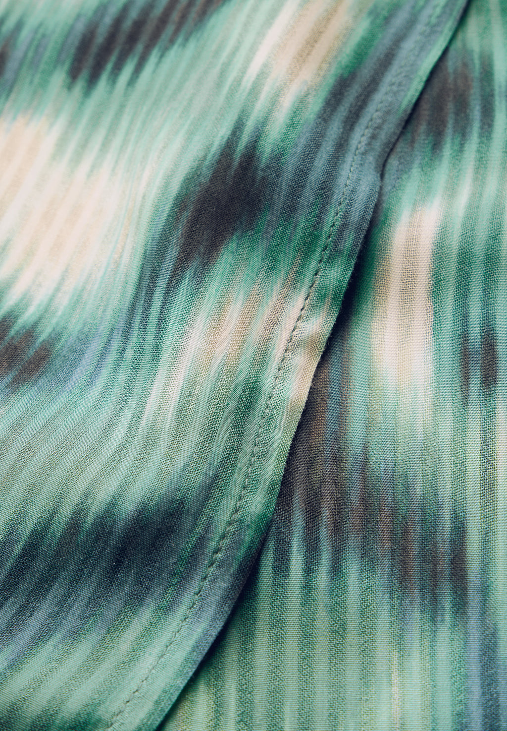 Strukturschal mit Print