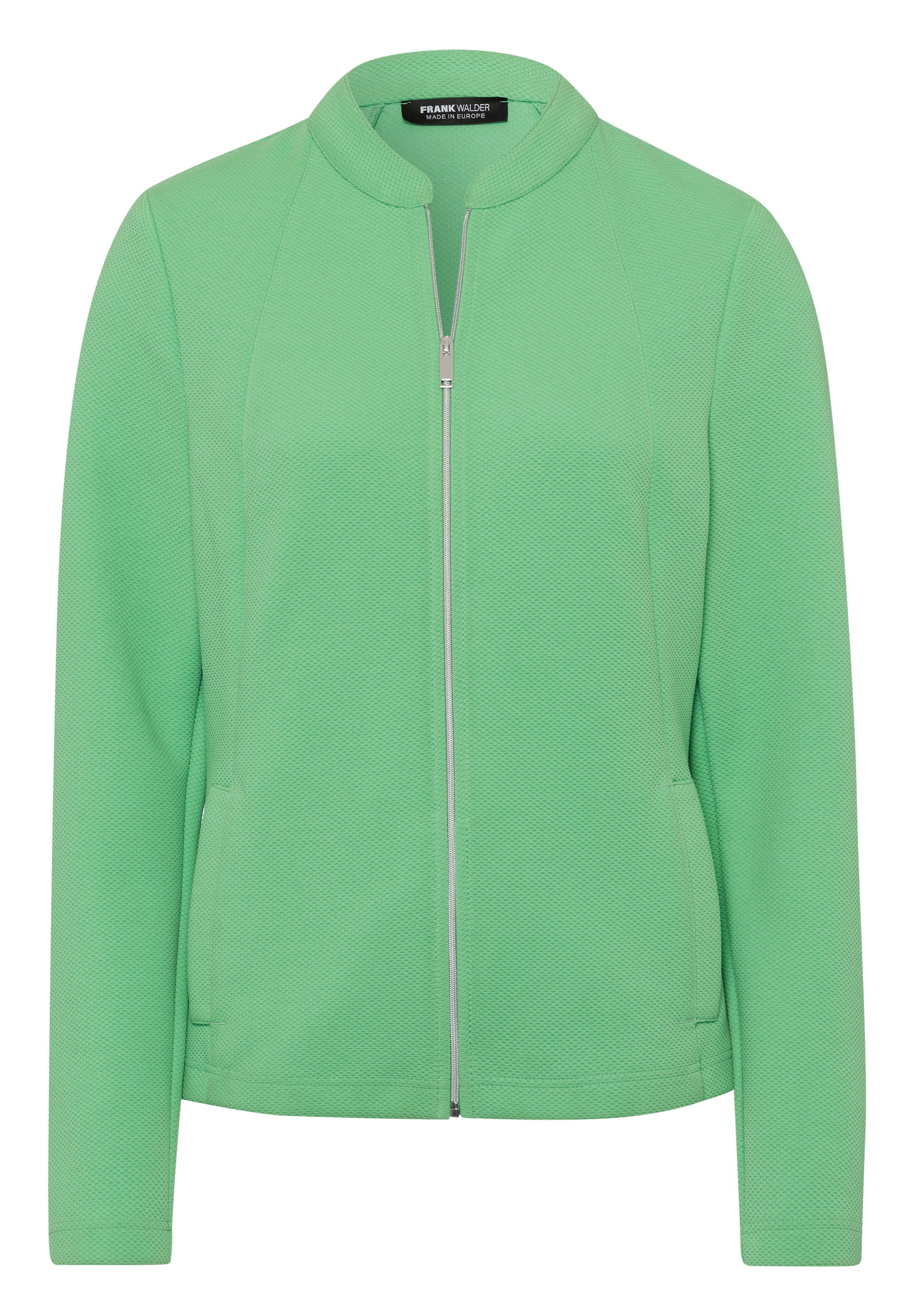 Blazerjacke NOS aus Jersey mit Zipp