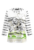 Shirt LOVELY SPRINGTIME aus Ecovero-Viskose