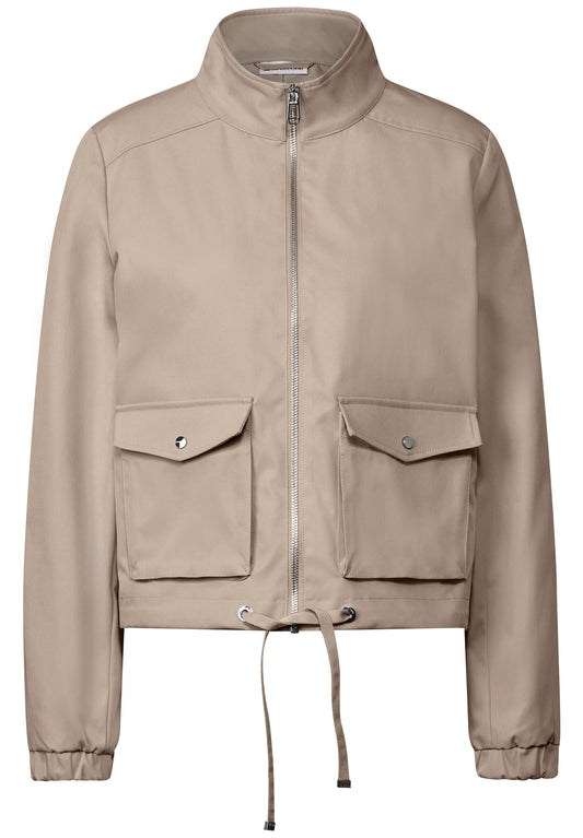 Jacke mit Stehkragen