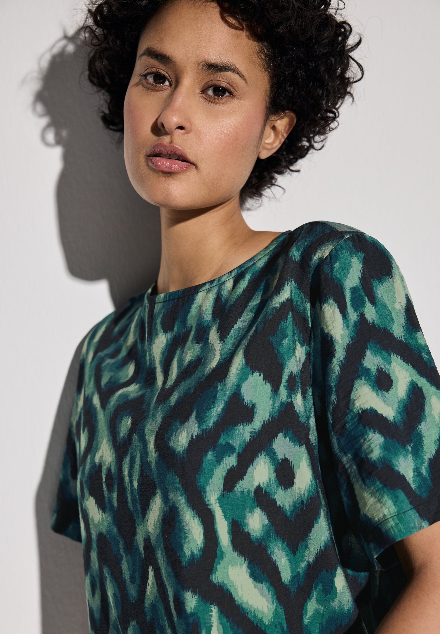 Bluse mit Print