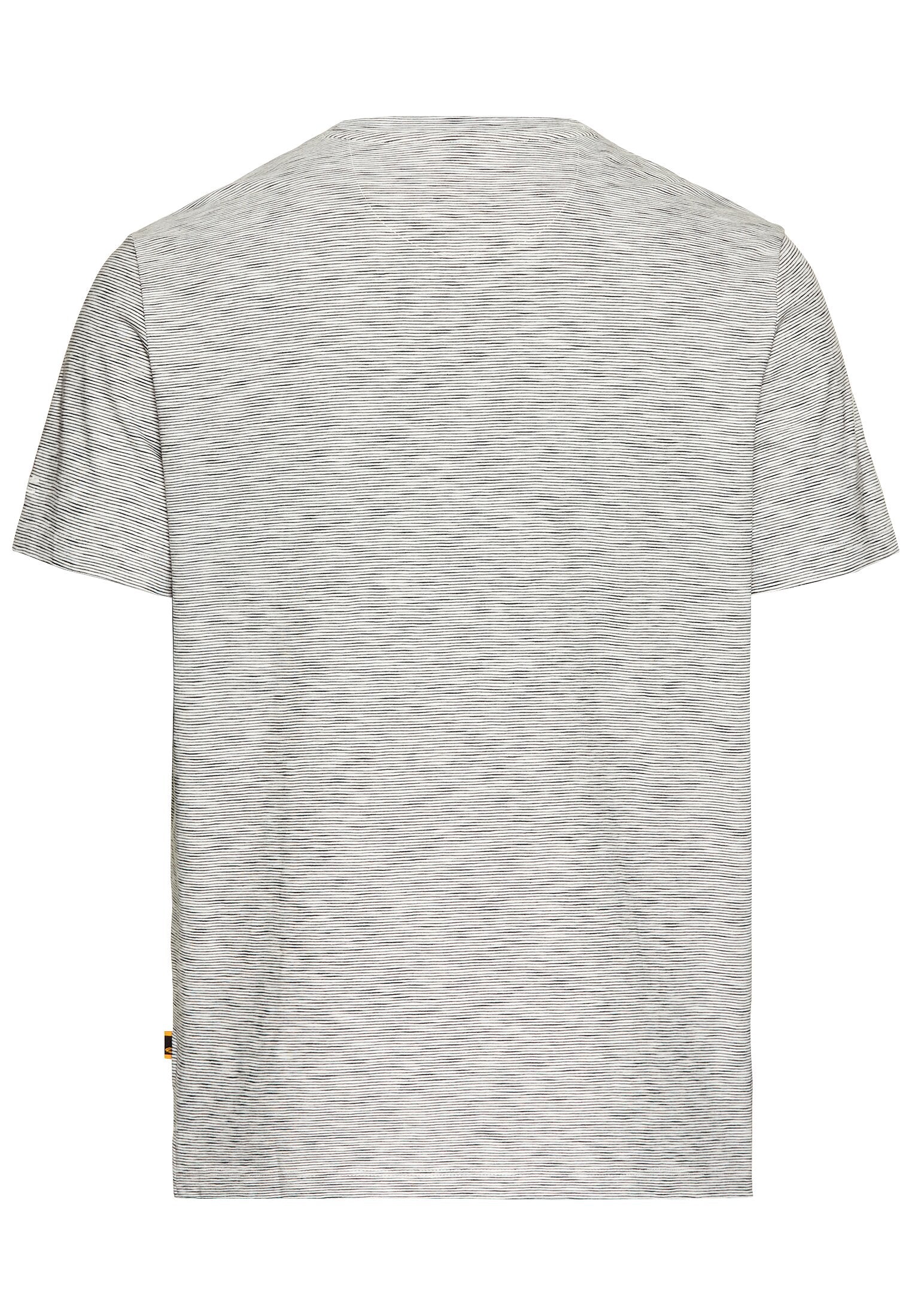 Kurzarm Henley aus reiner Baumwolle