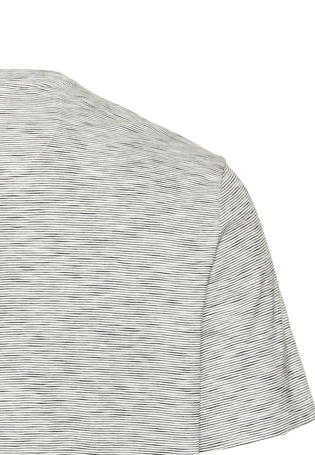 Kurzarm Henley aus reiner Baumwolle