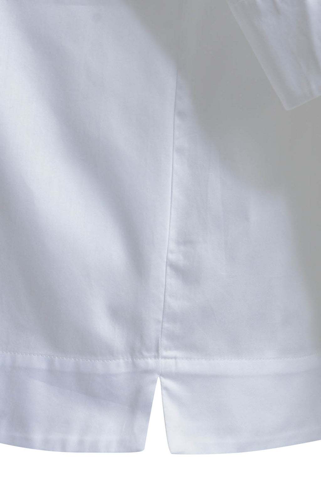 Blouse w collar + half placket, 1/2 sleeve