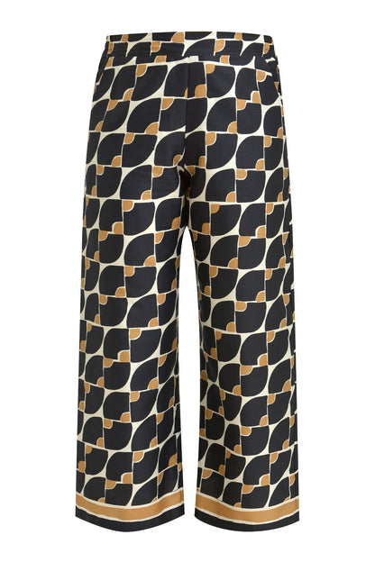 culotte with elastic waist