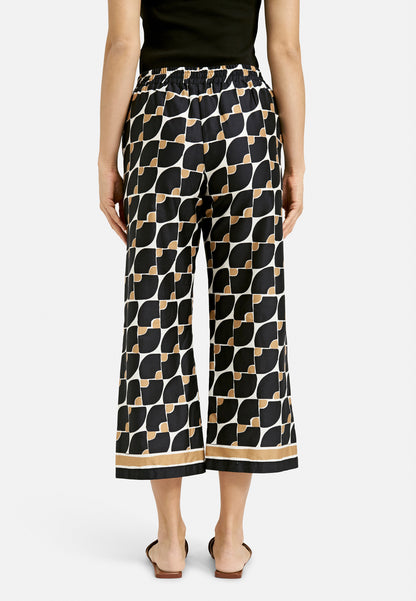 culotte with elastic waist