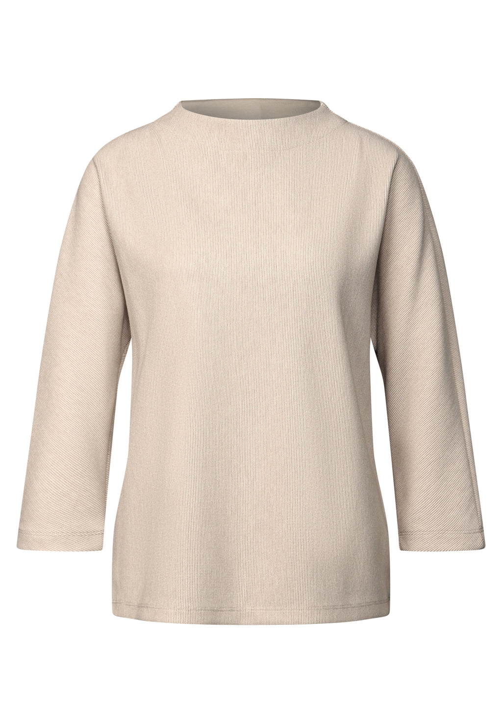 Two-Tone Strukturshirt