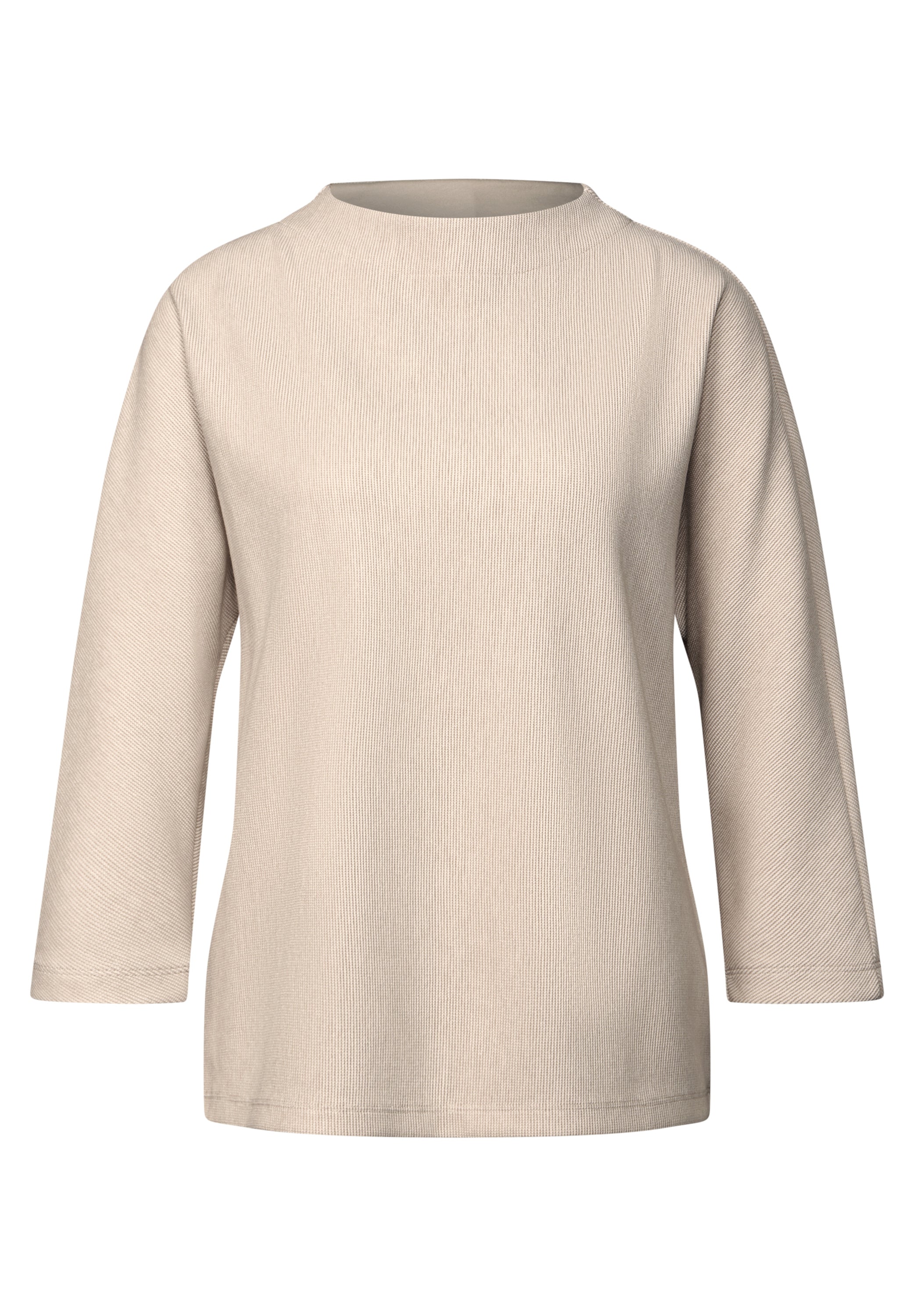 Two-Tone Strukturshirt