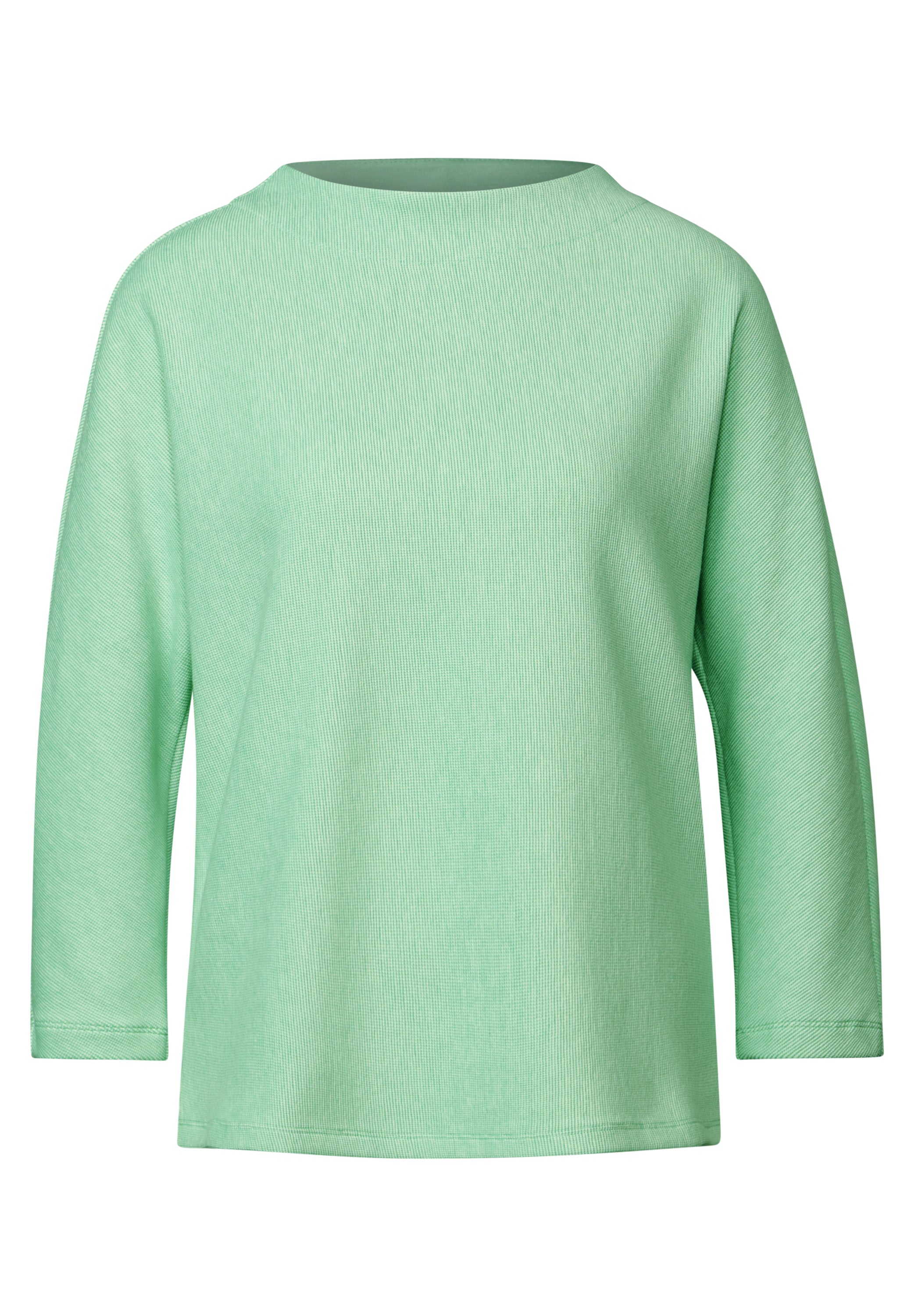 Two-Tone Strukturshirt