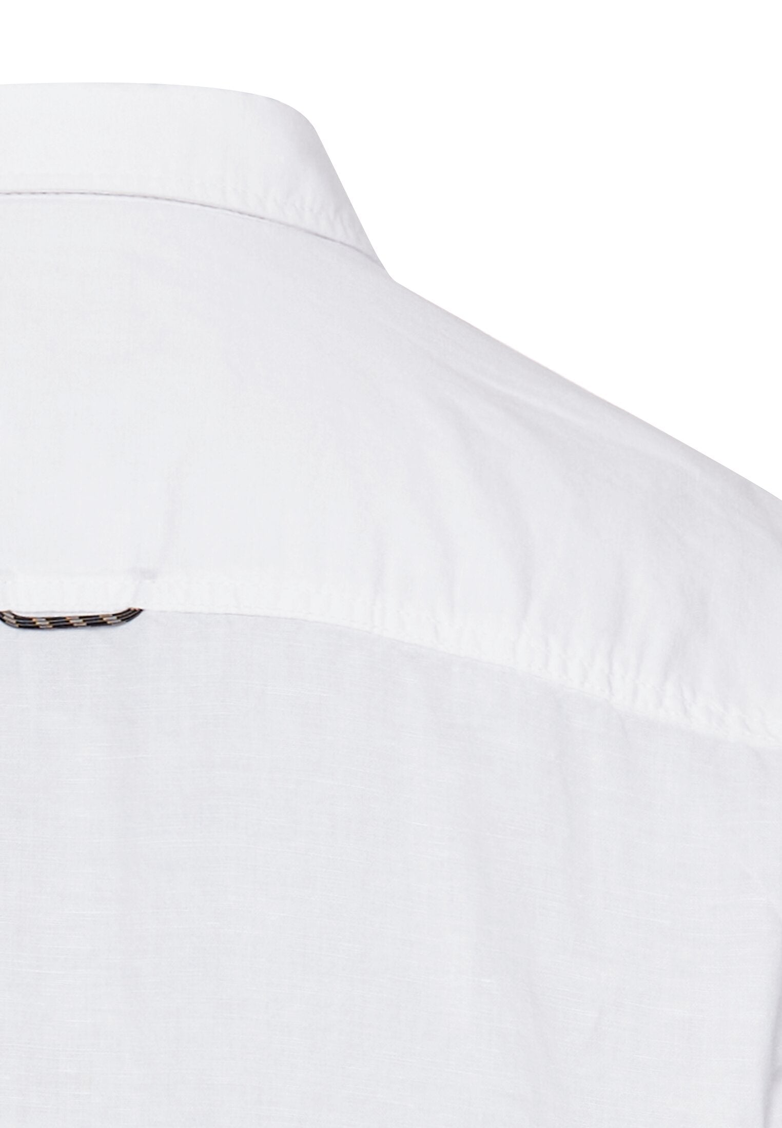 Langarm-Leinenhemd mit Soft-Wash-Veredelung