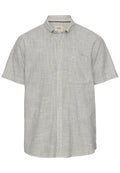 Kurzarmhemd mit Strukturmuster