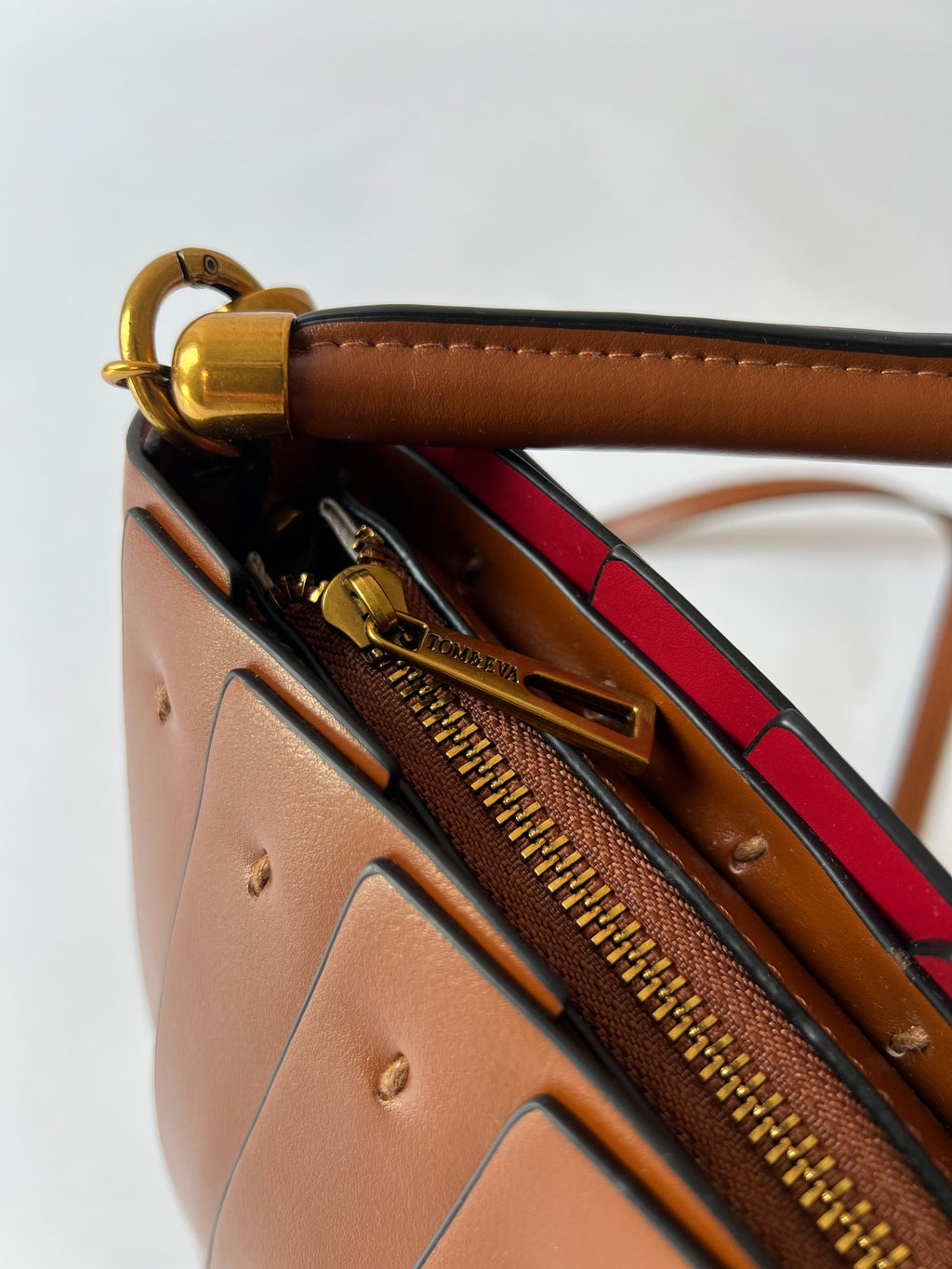 vegane Beuteltasche im Fächer Style