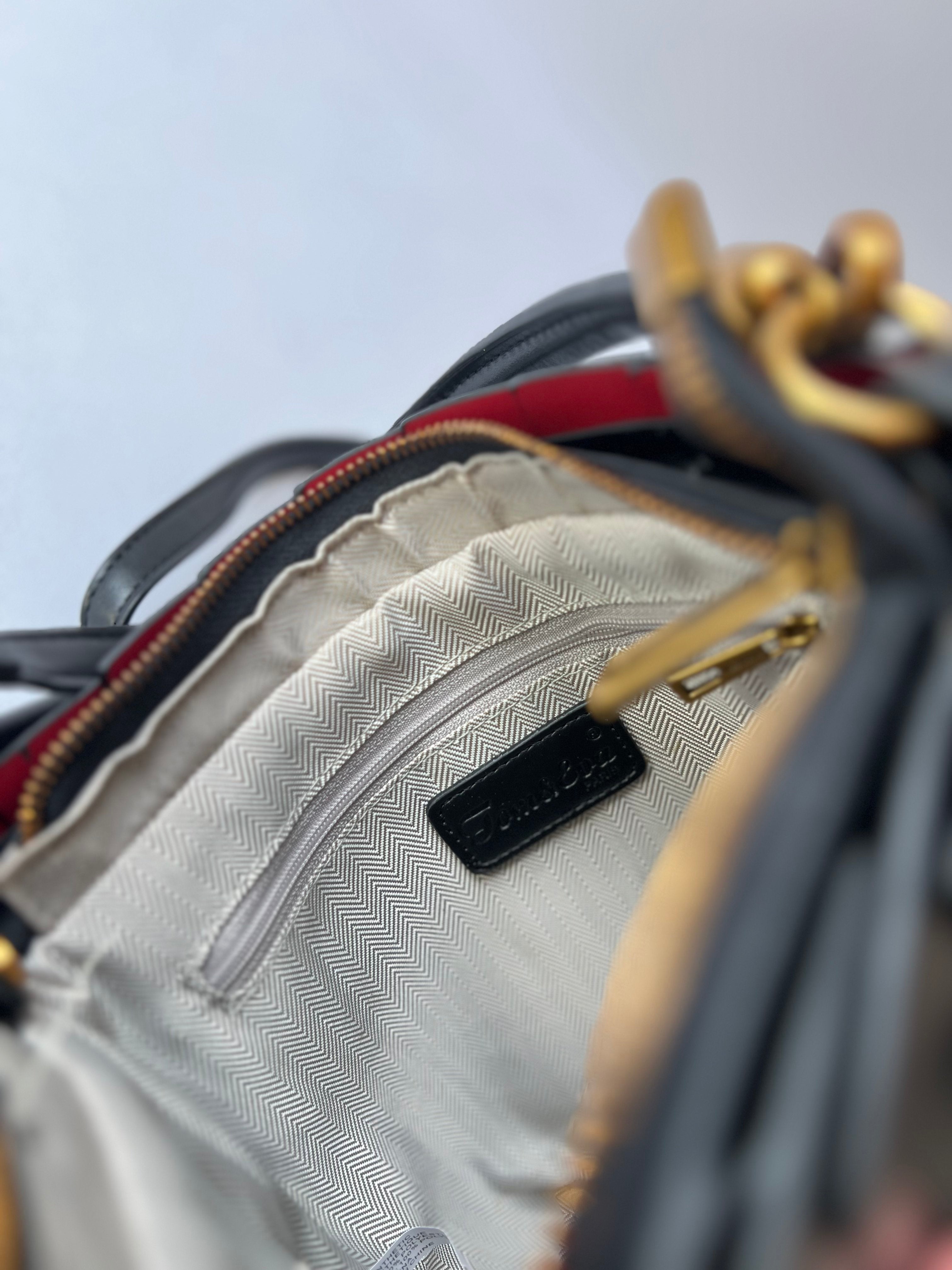 vegane Beuteltasche im Fächer Style