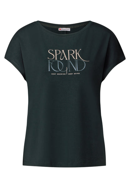 T-Shirt mit Wording