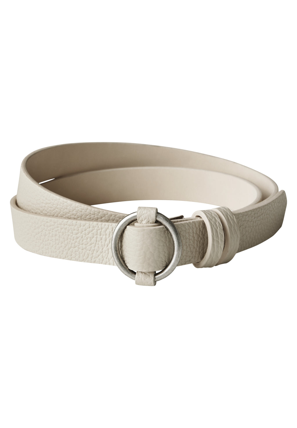 Gürtel mit runder Schnalle