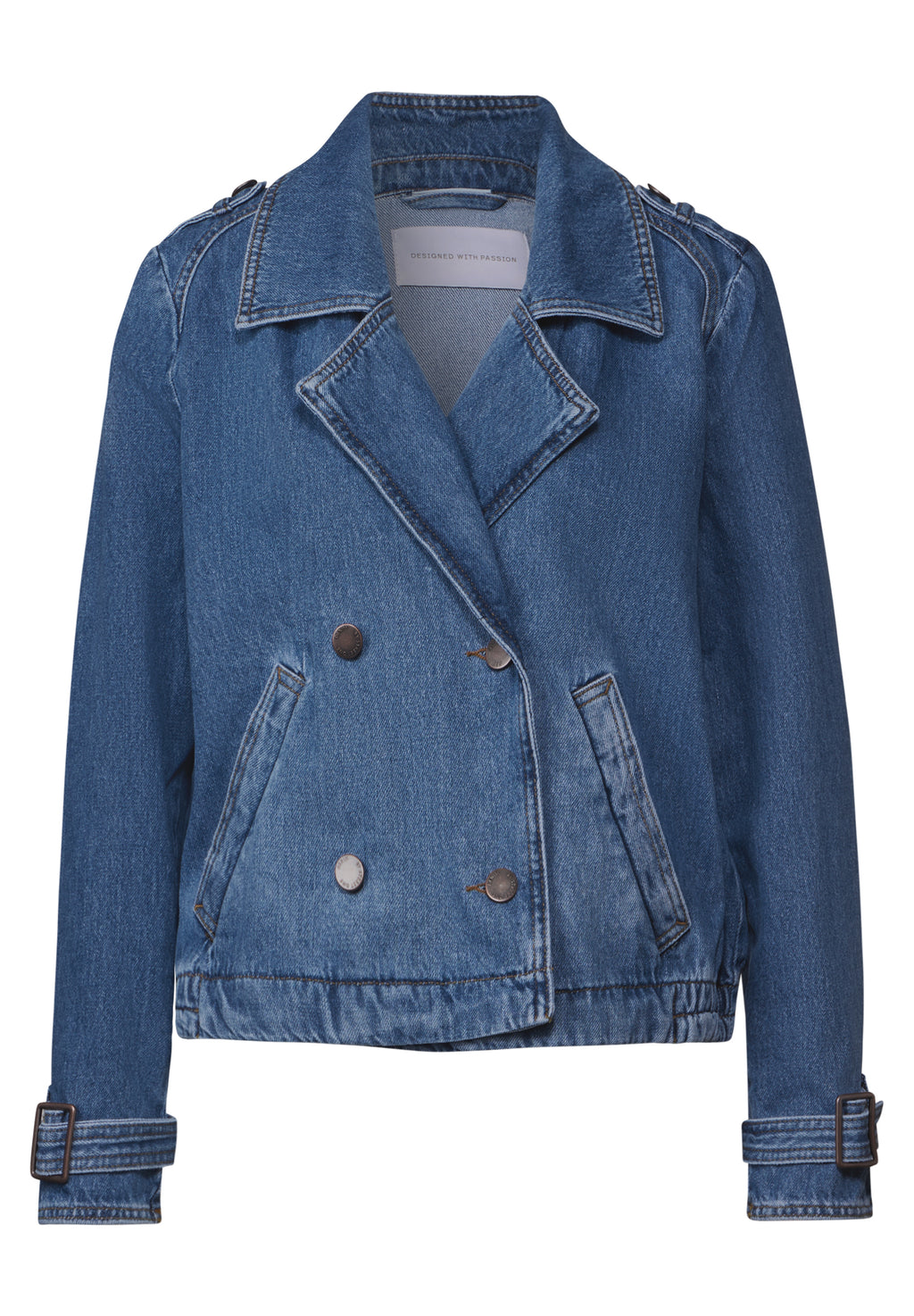 Kurze Jeansjacke