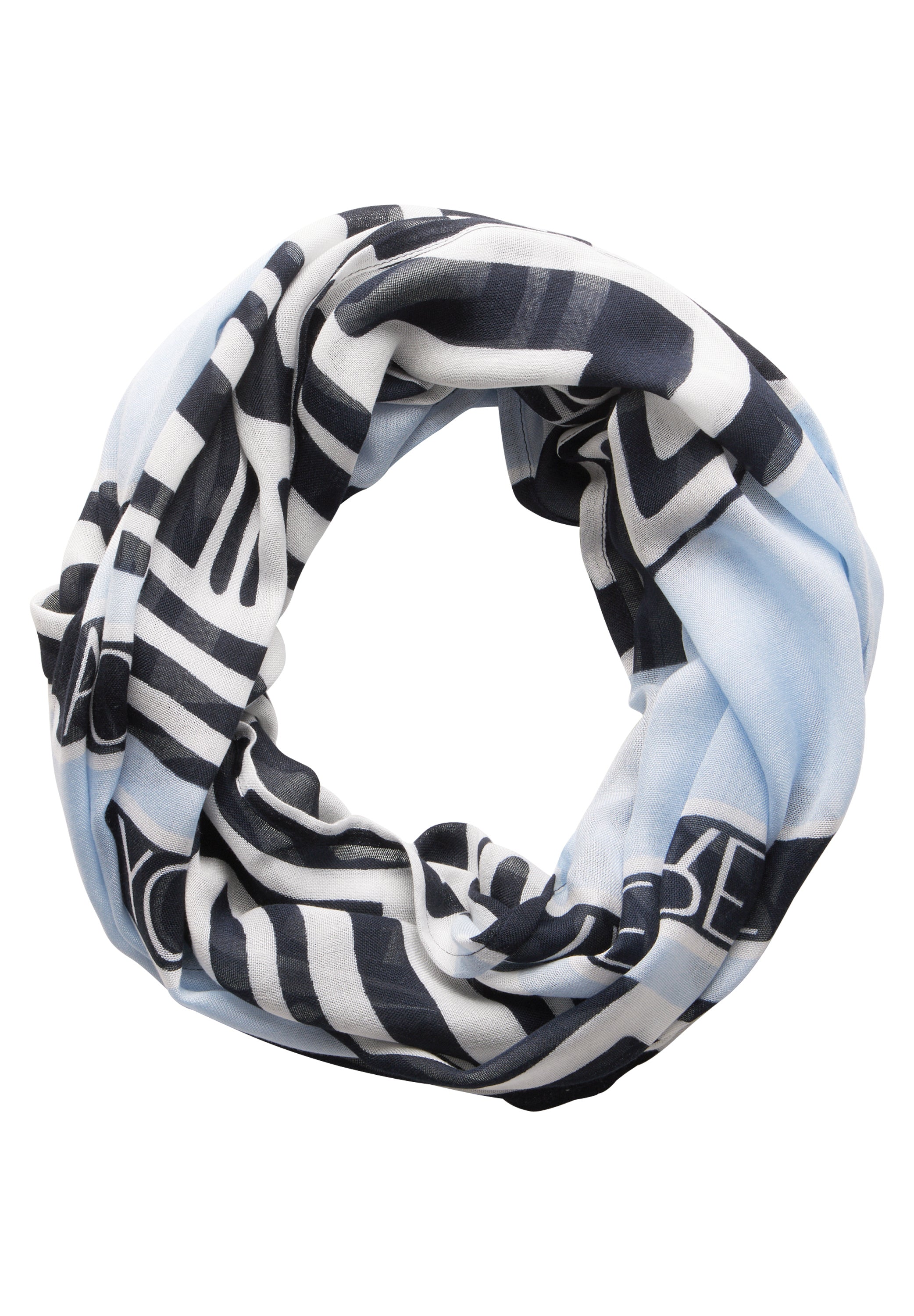 Gemusterter Loop Schal