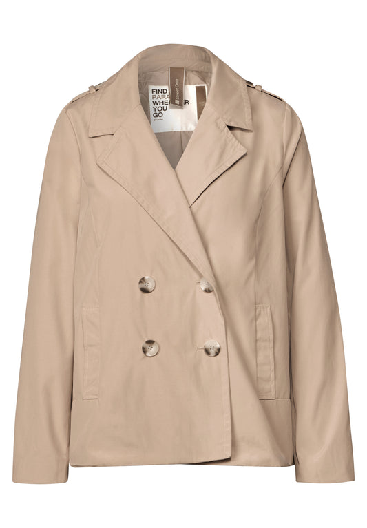 Doppelreihiger Trenchcoat