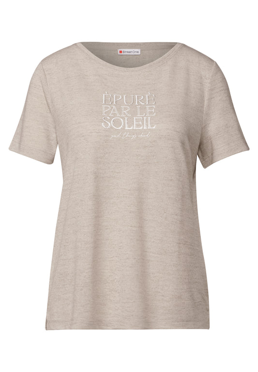 T-Shirt mit Wording