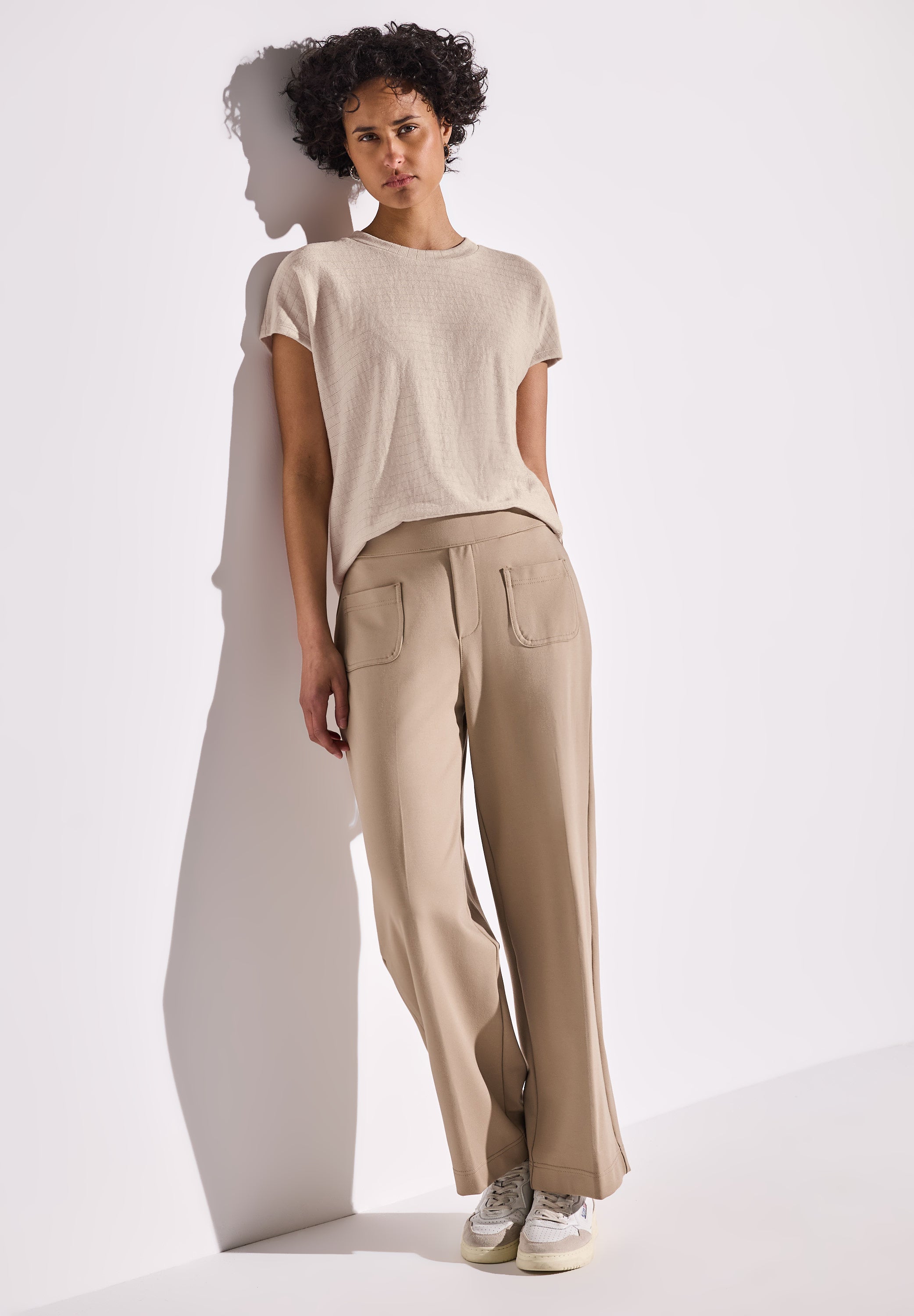 Shirt mit Streifenstruktur