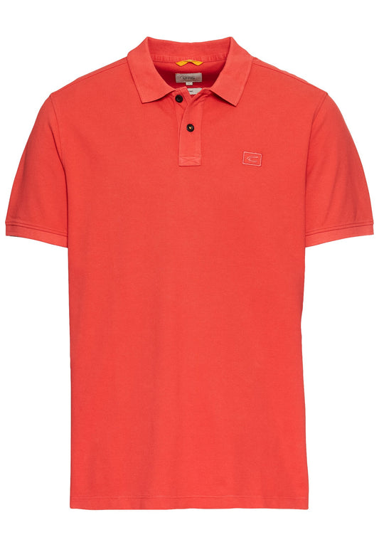 Kurzarm Poloshirt aus Baumwolle