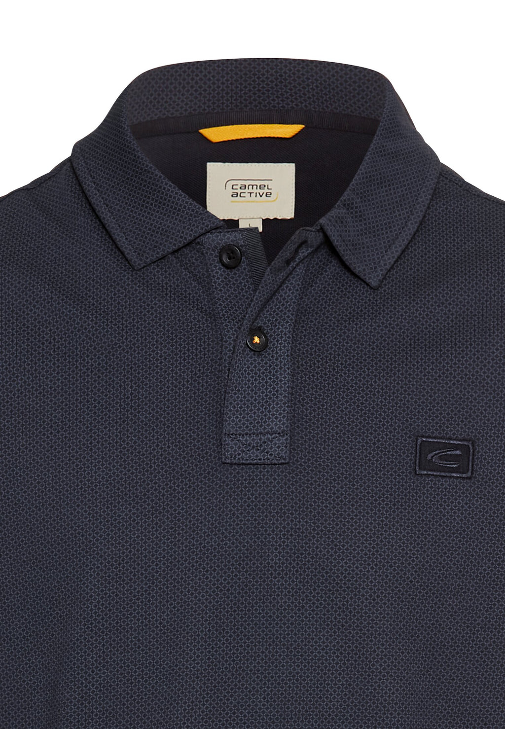 Kurzarm Poloshirt aus reiner Baumwolle