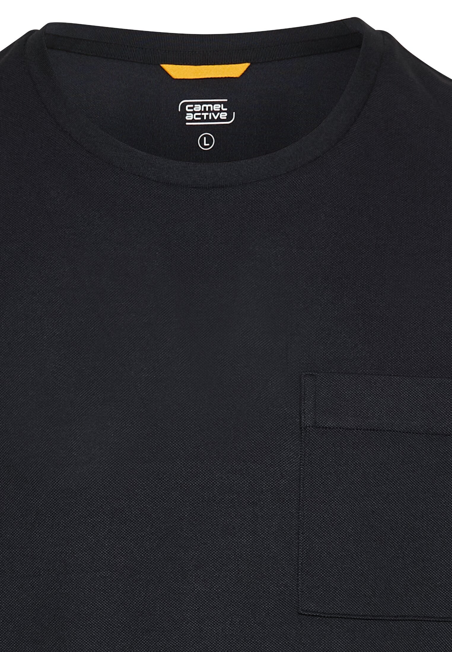 T-Shirt mit Brusttasche