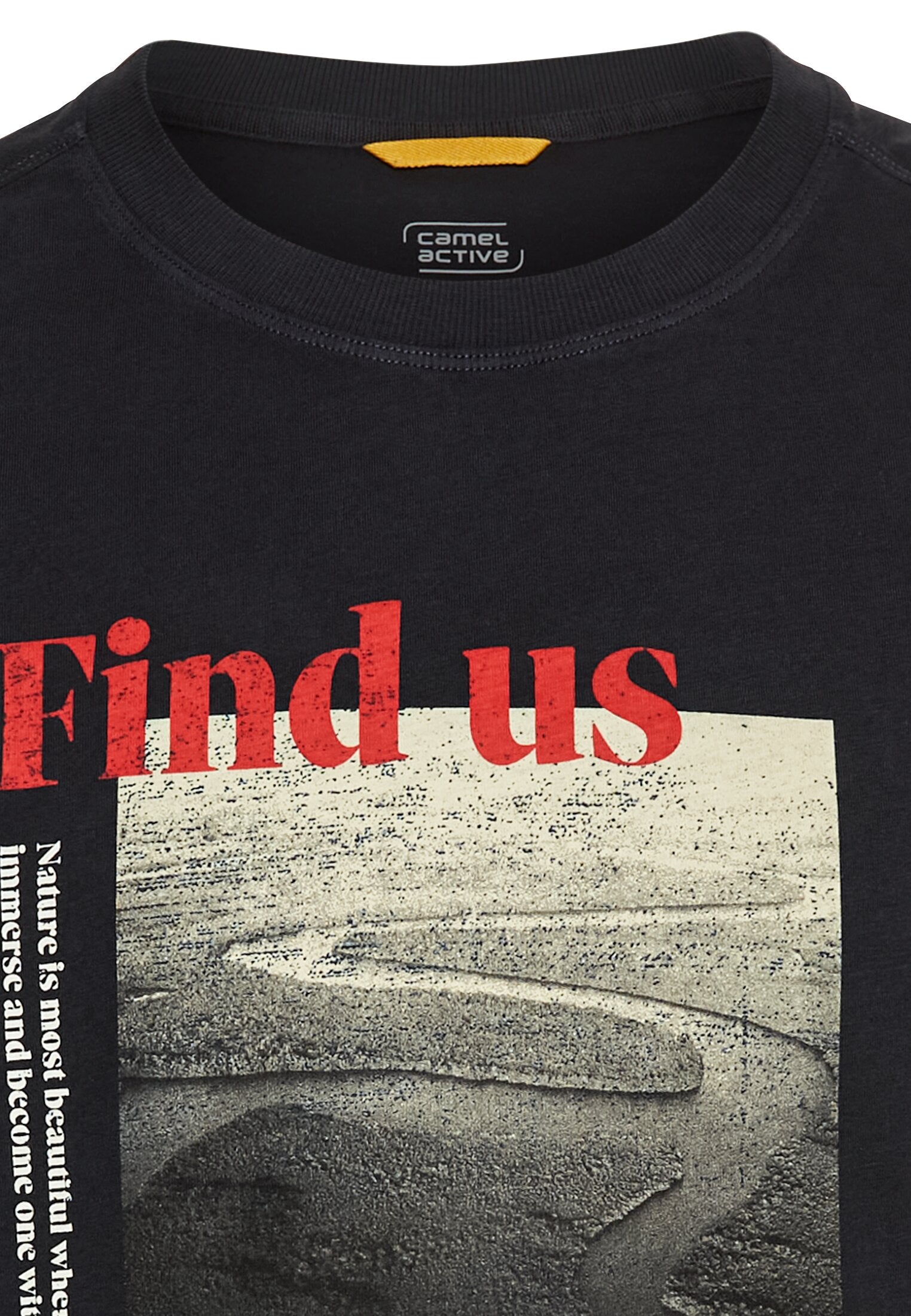 T-Shirt mit Print aus Organic Cotton