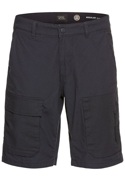 Cargo Shorts mit Ripstop-Kontrast