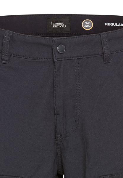 Cargo Shorts mit Ripstop-Kontrast