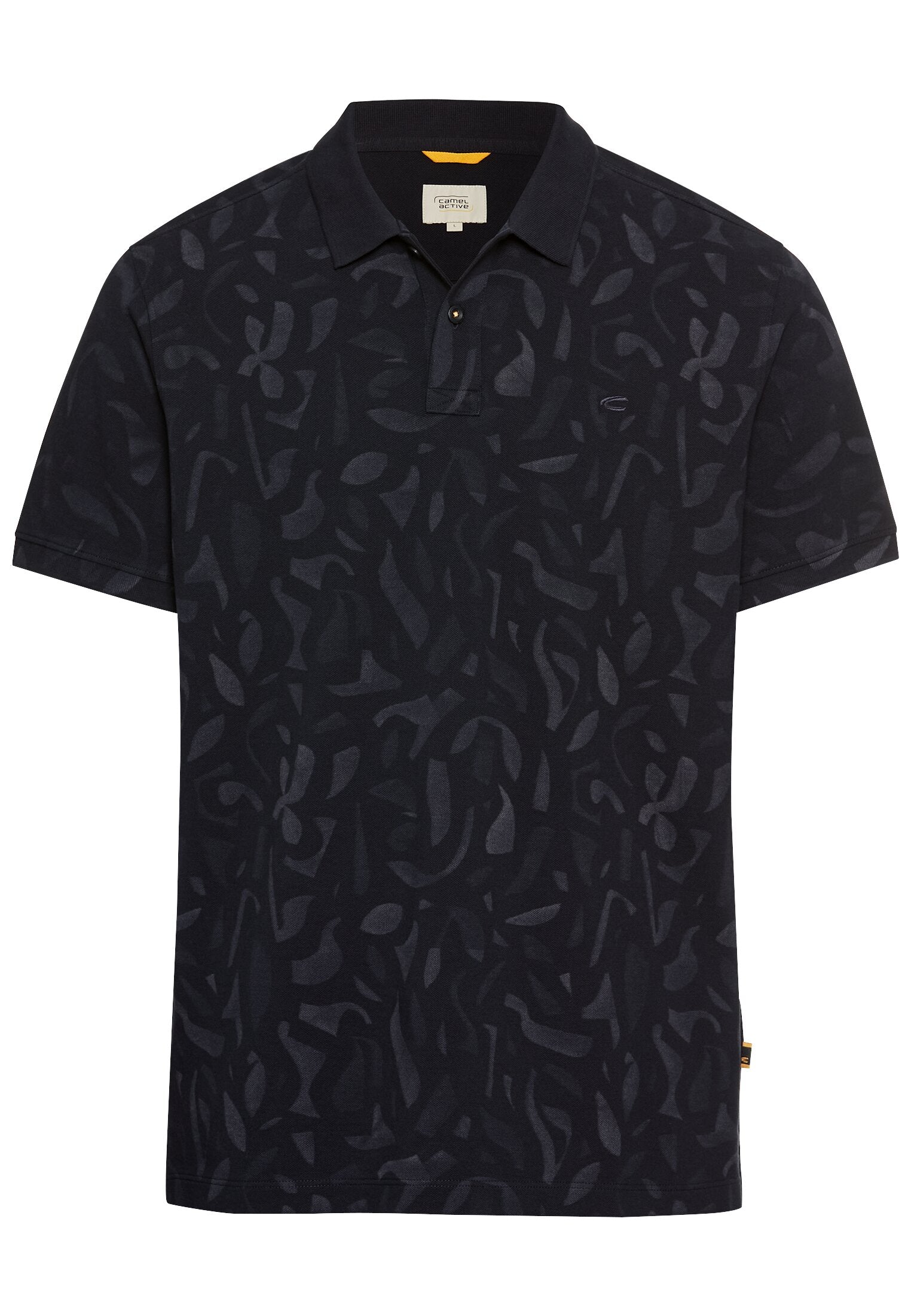 Kurzarm Poloshirt aus reiner Baumwolle