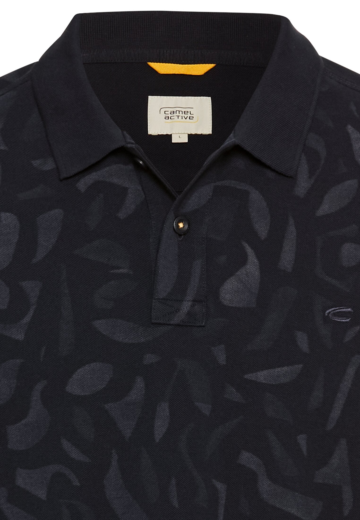 Kurzarm Poloshirt aus reiner Baumwolle