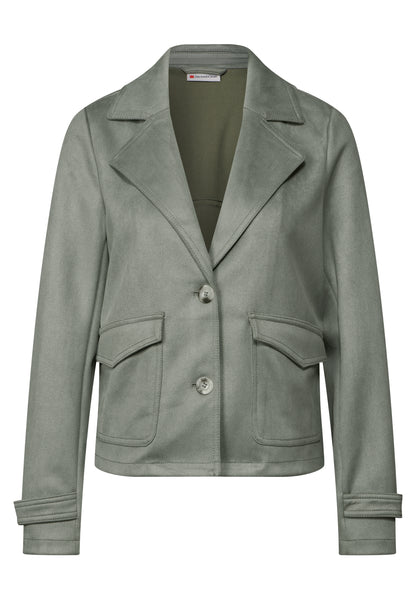 Velours Jacke