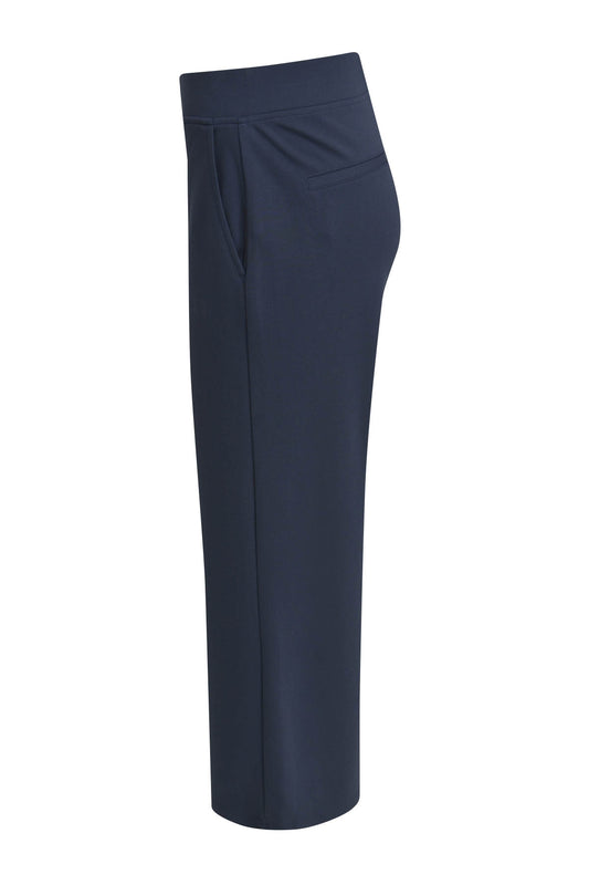 culotte pants w elastic wb, french pockets