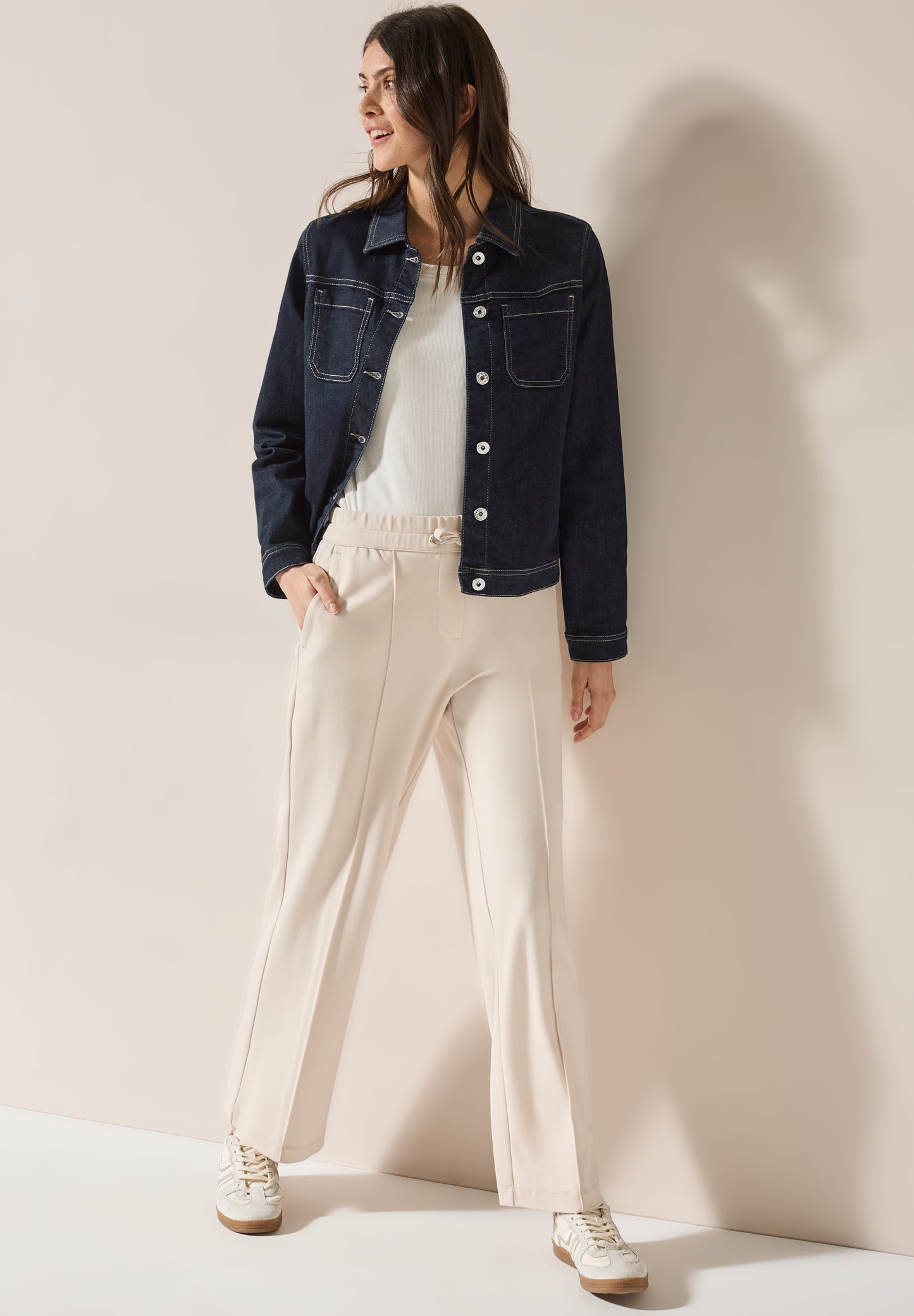 Rinsed Wash Jeansjacke