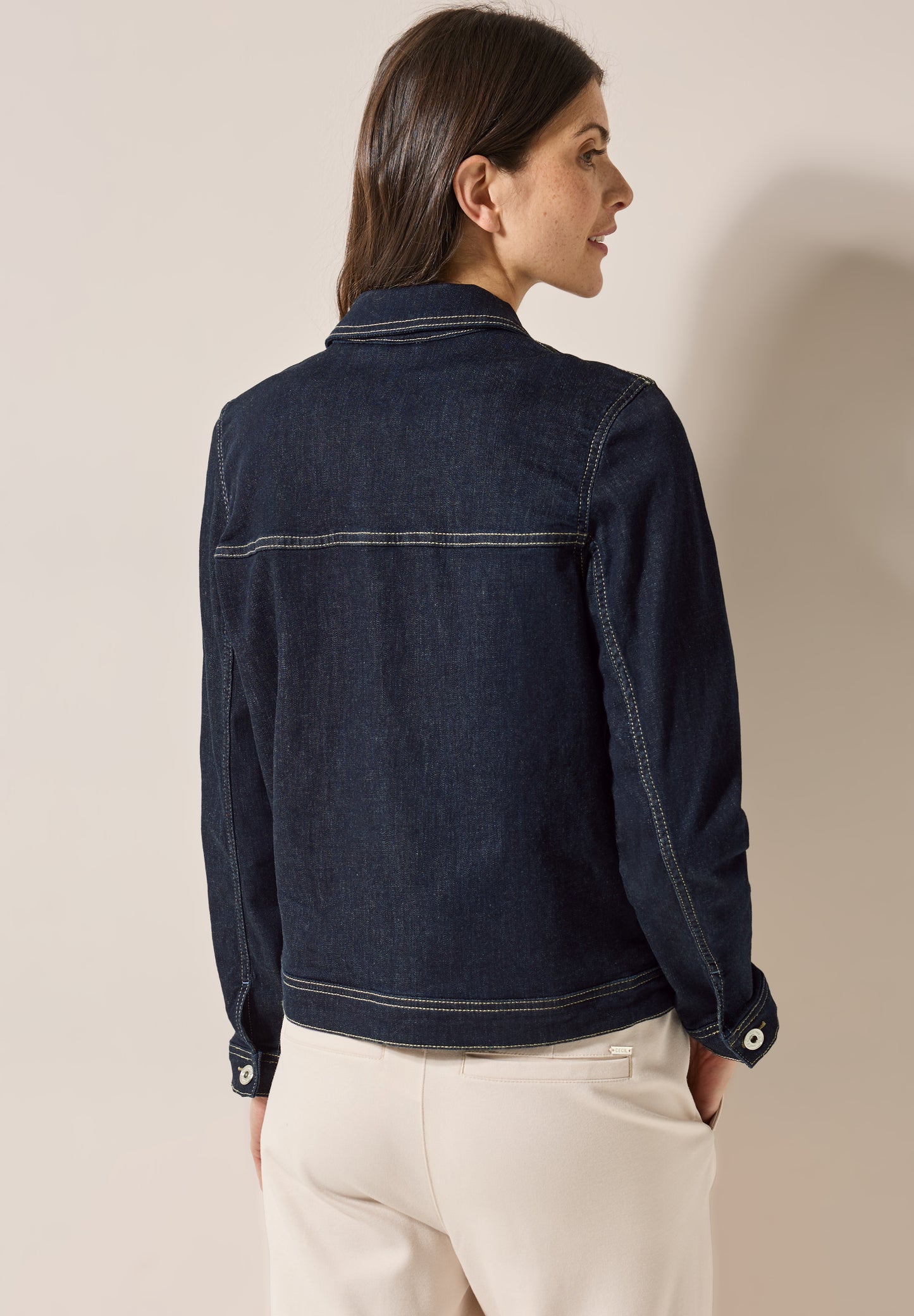 Rinsed Wash Jeansjacke
