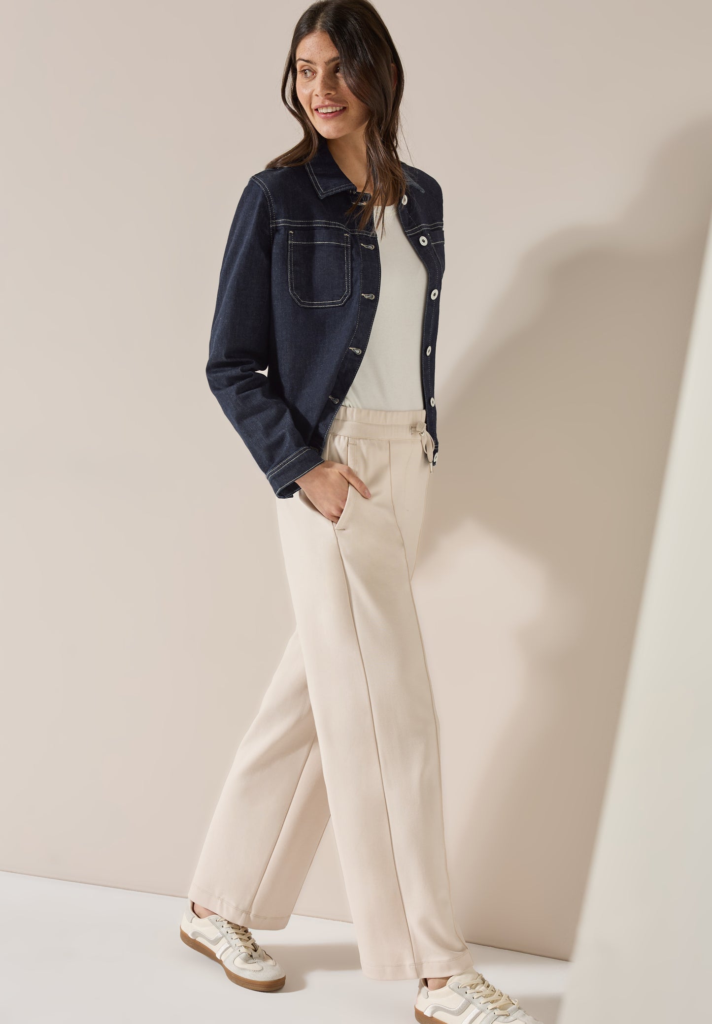 Rinsed Wash Jeansjacke