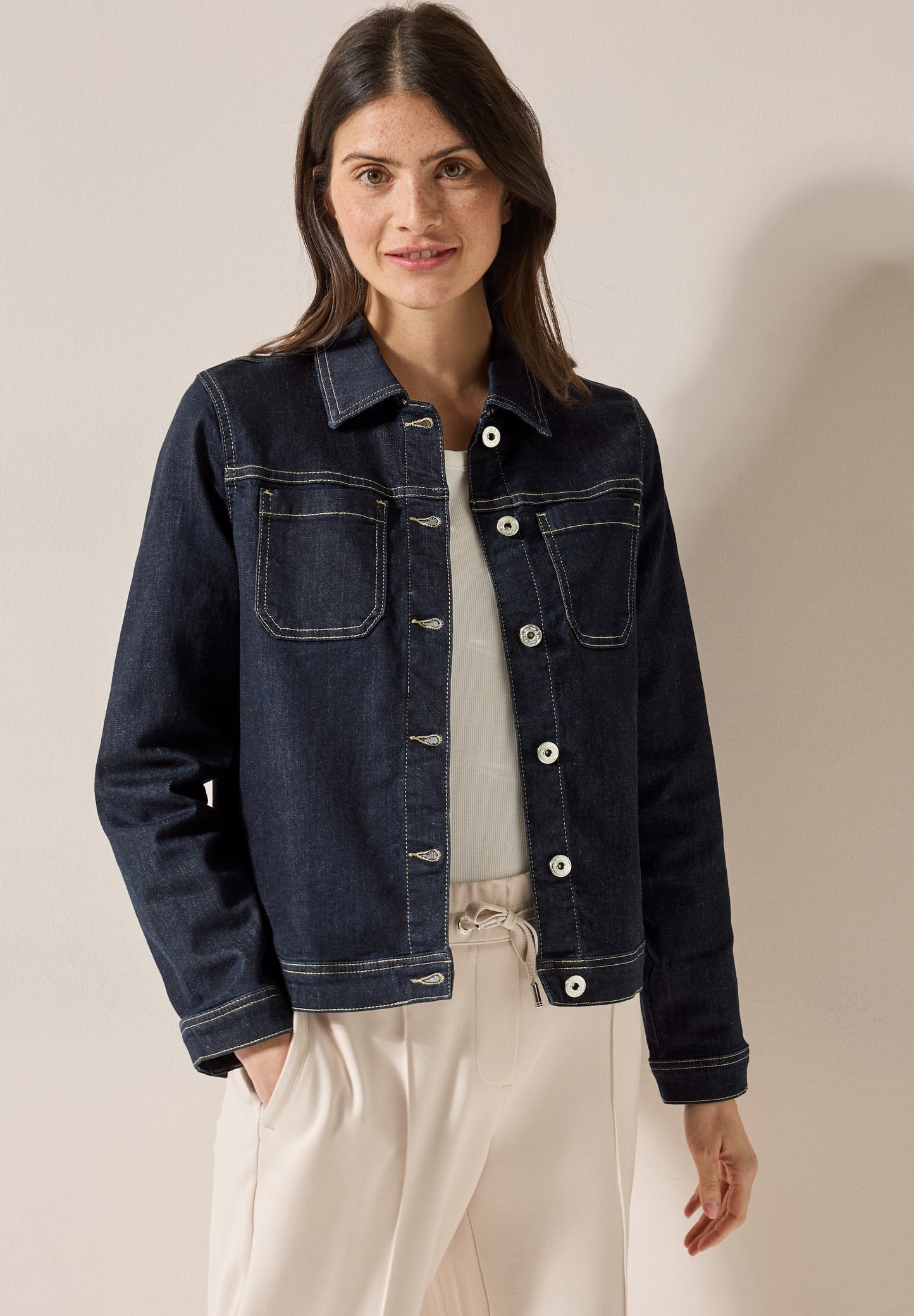 Rinsed Wash Jeansjacke